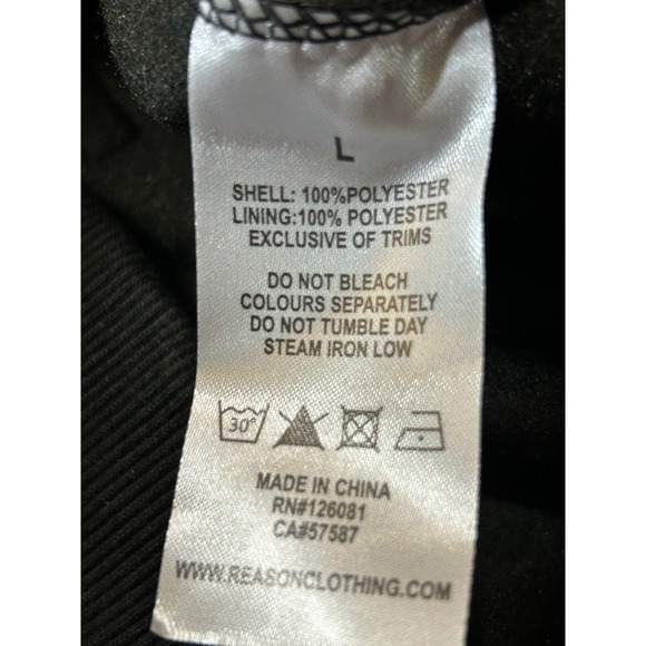 REASON Brand Graphic Hoodie & Jogger Set Men's Size Large - Picture 9 of 12